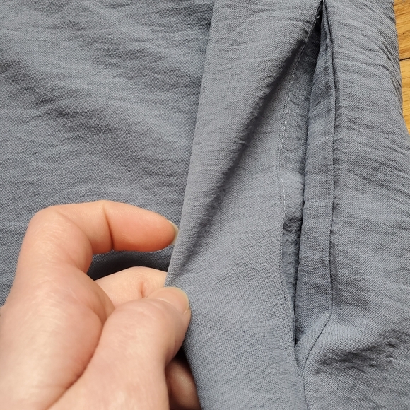 Vici Light Blue V-Neck‎ Tunic Boxy Fit Dress Size Xs - Picture 6 of 8